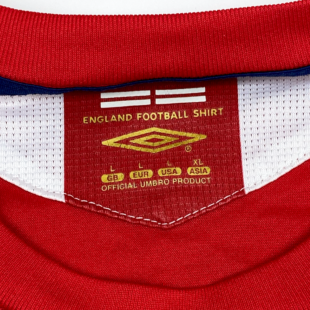 England Away Shirt (2006) - Gerrard 4 | Large