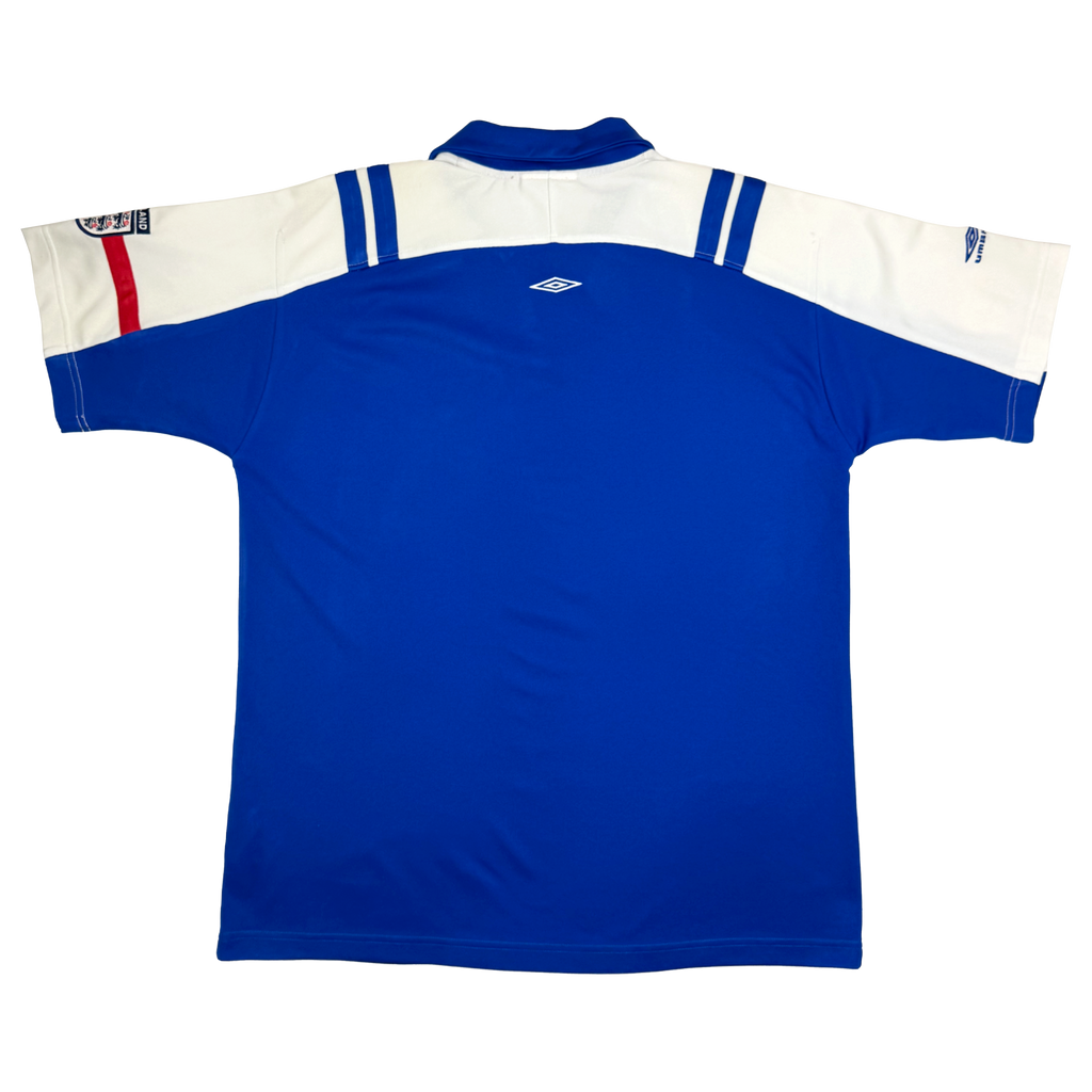 England Blue and White Training Shirt (2006) | Large