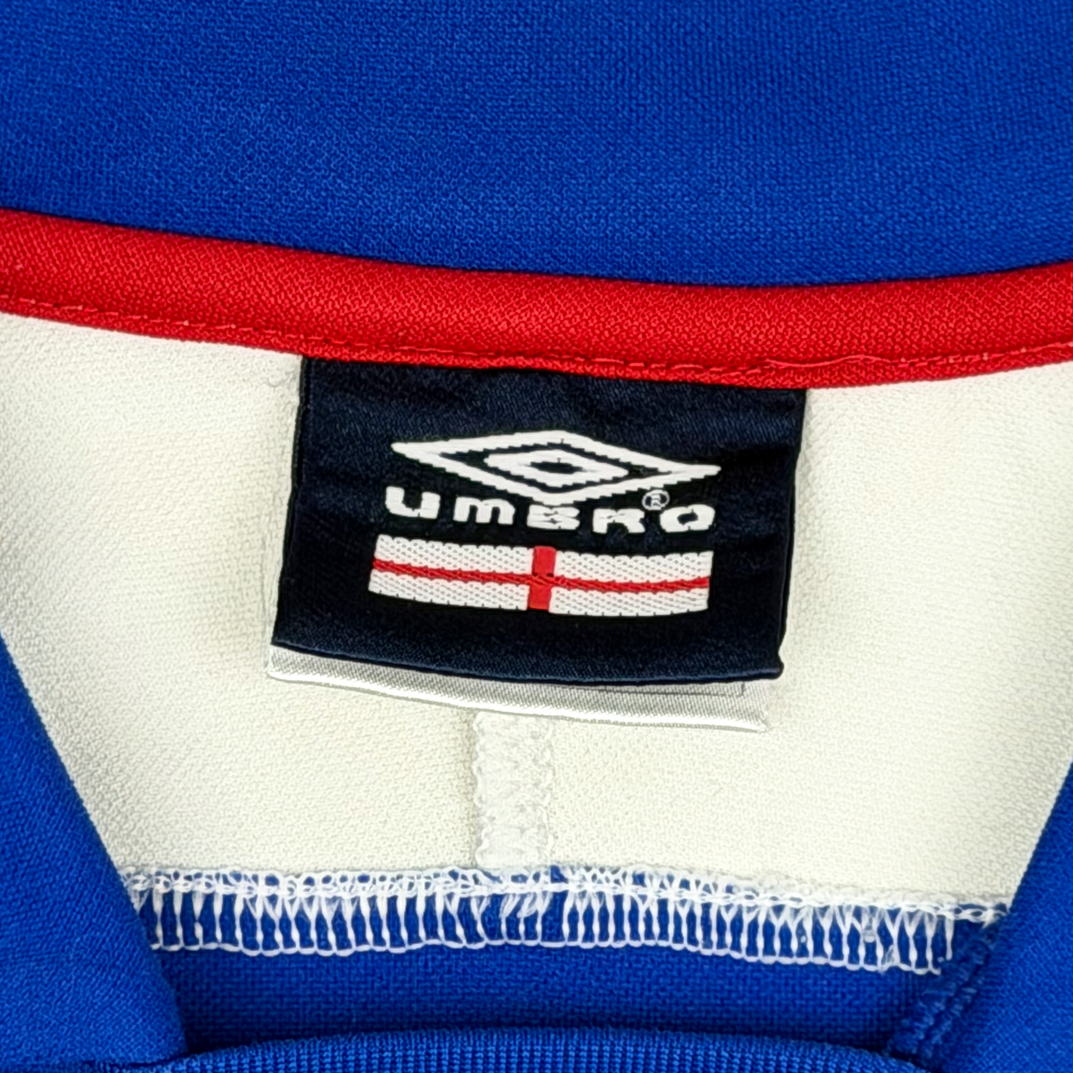 England Blue and White Training Shirt (2006) | Large