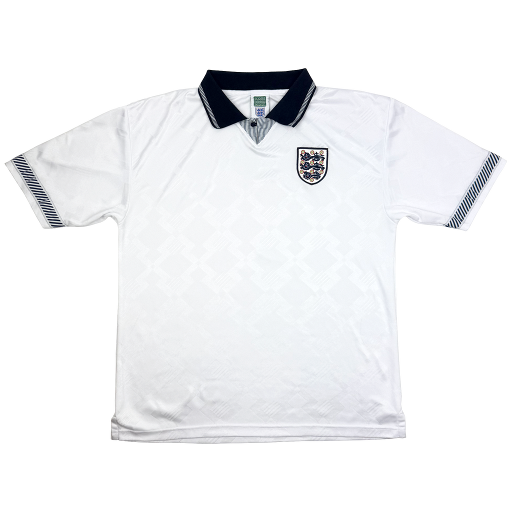 England 1990 Home Score Draw Shirt | Extra Large