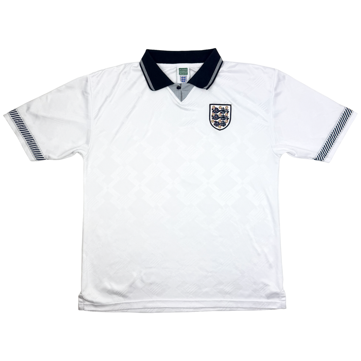 England 1990 Home Score Draw Shirt | Extra Large