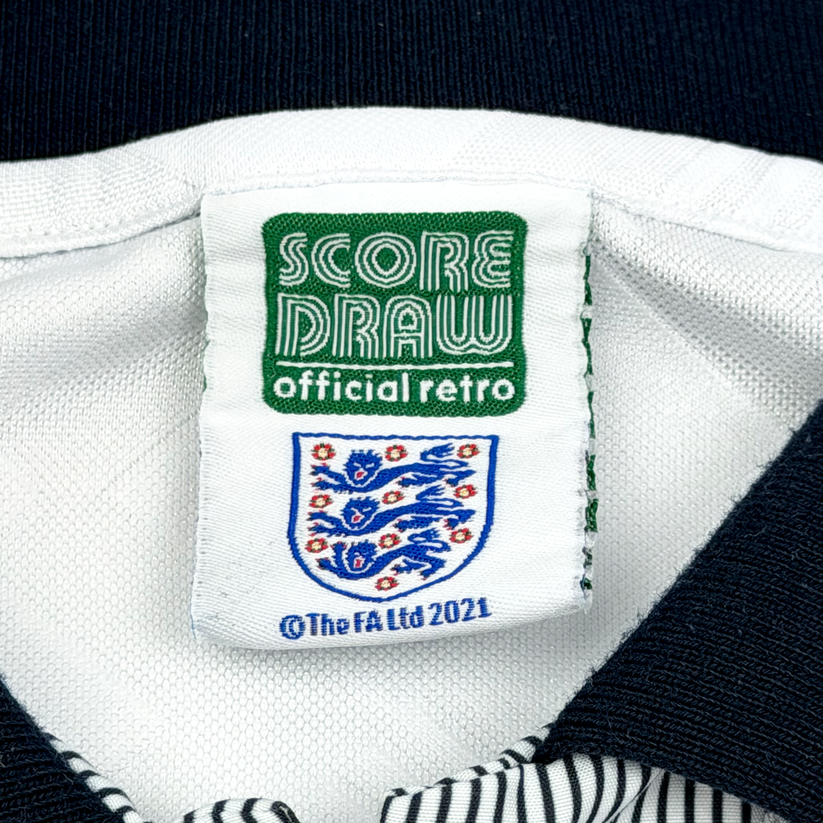 England 1990 Home Score Draw Shirt | Extra Large