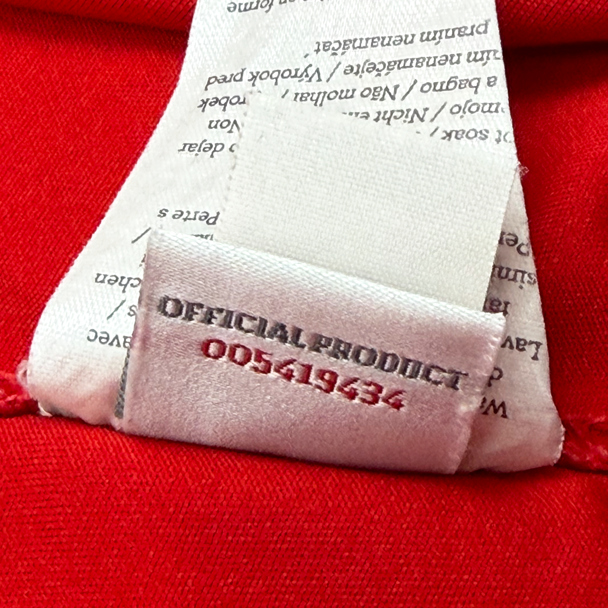 England Red Training Shirt | XXL