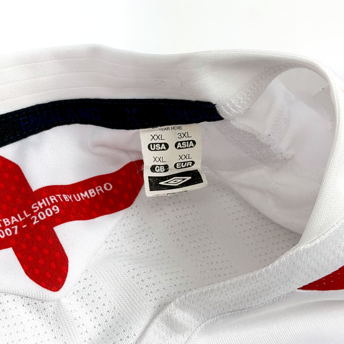 England Home Shirt (2008) | XXL