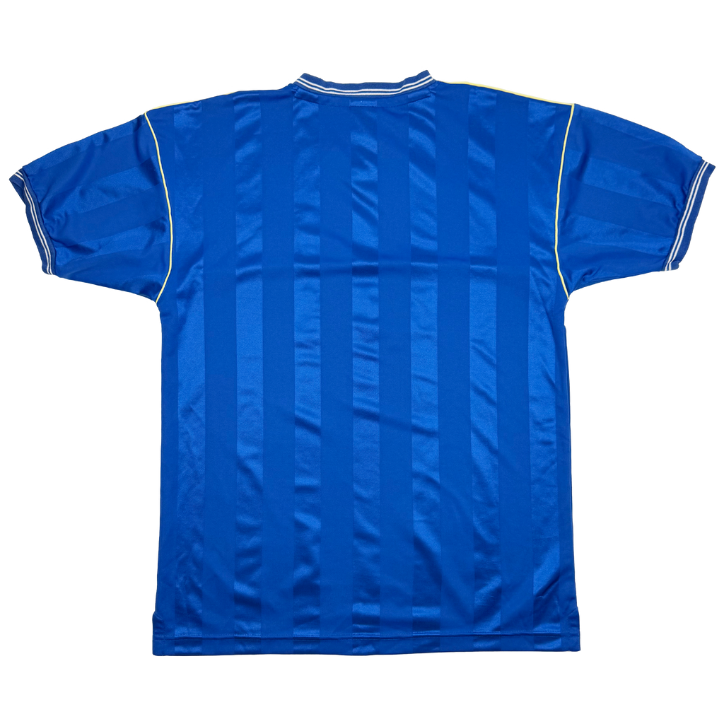 Everton 1986 Score Draw Retro Football Shirt | Medium