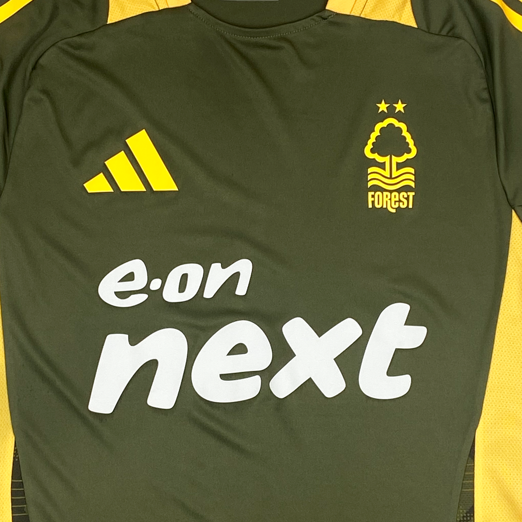 Nottingham Forest Training Shirt - Olive (2024-25) | Small