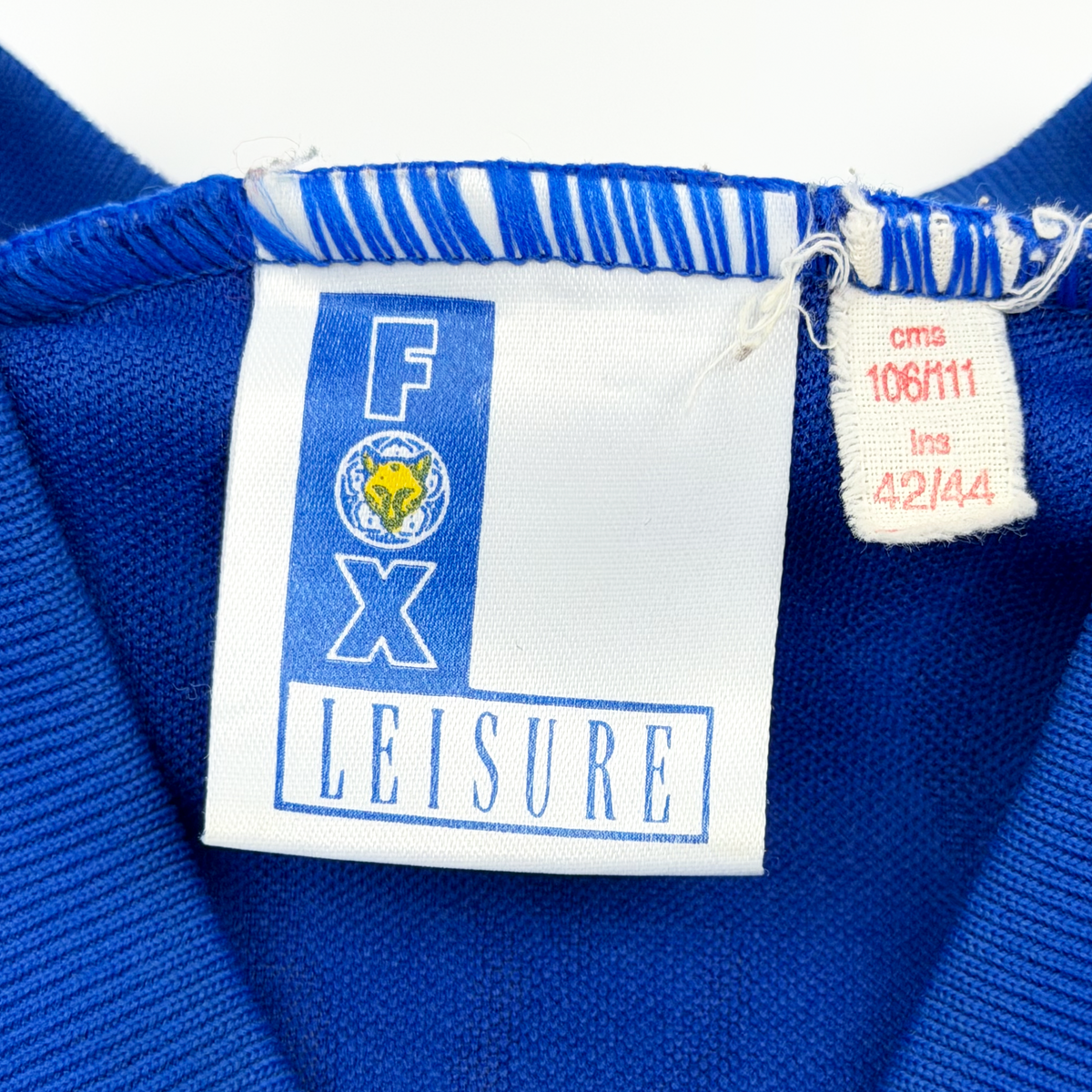Leicester City Home Shirt (1992-94) | Large