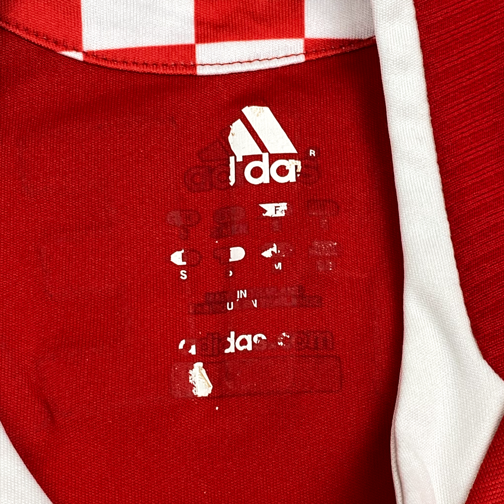 Liverpool Home Shirt Long-Sleeved (2008-10) - Mascherano 20 | Small