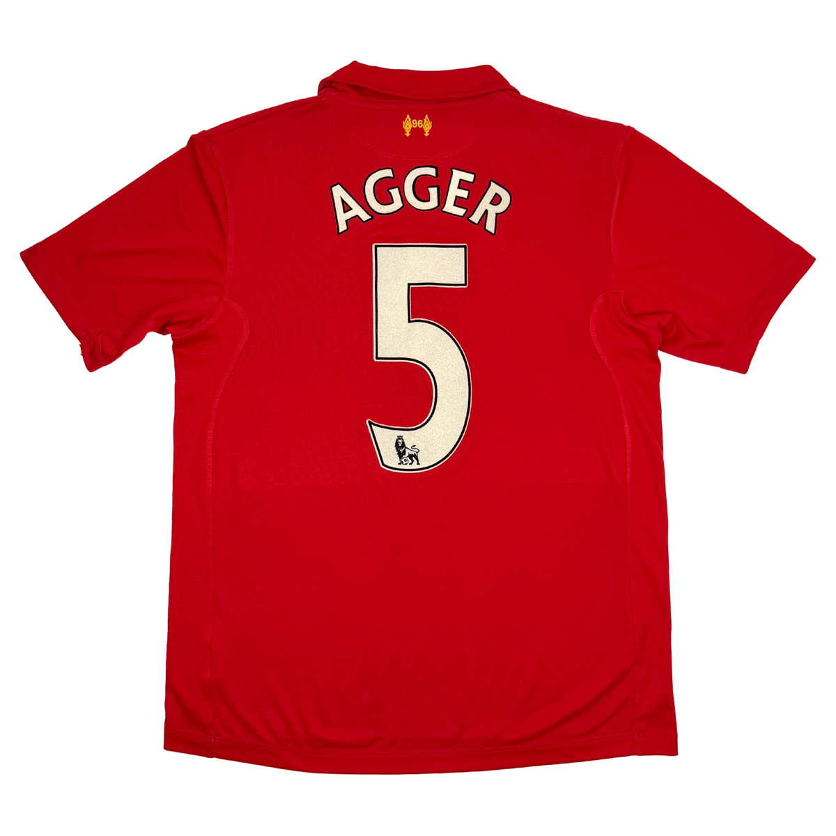 Liverpool Home Shirt (2012-13) - Agger 5 | Large