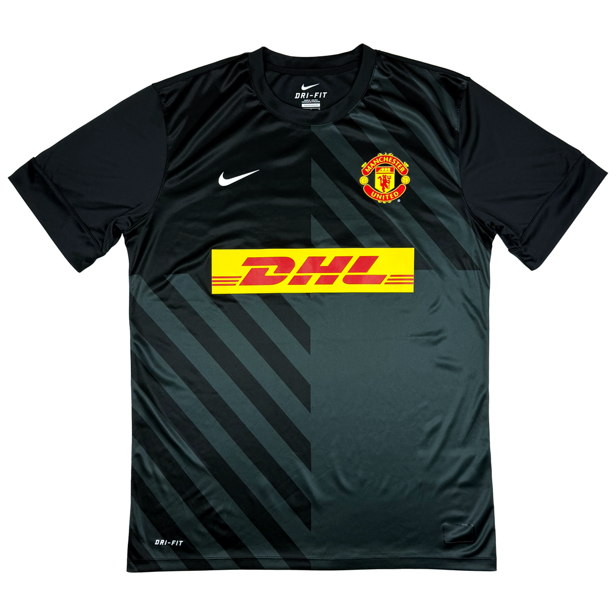 Manchester United Black Training Shirt (2012-13) | Large