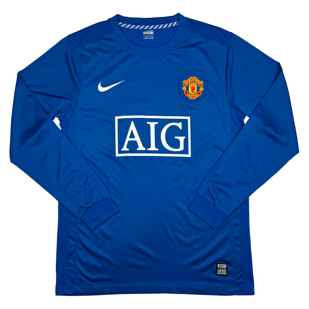 Manchester United Long-Sleeve Third Shirt (2008-09) | Small
