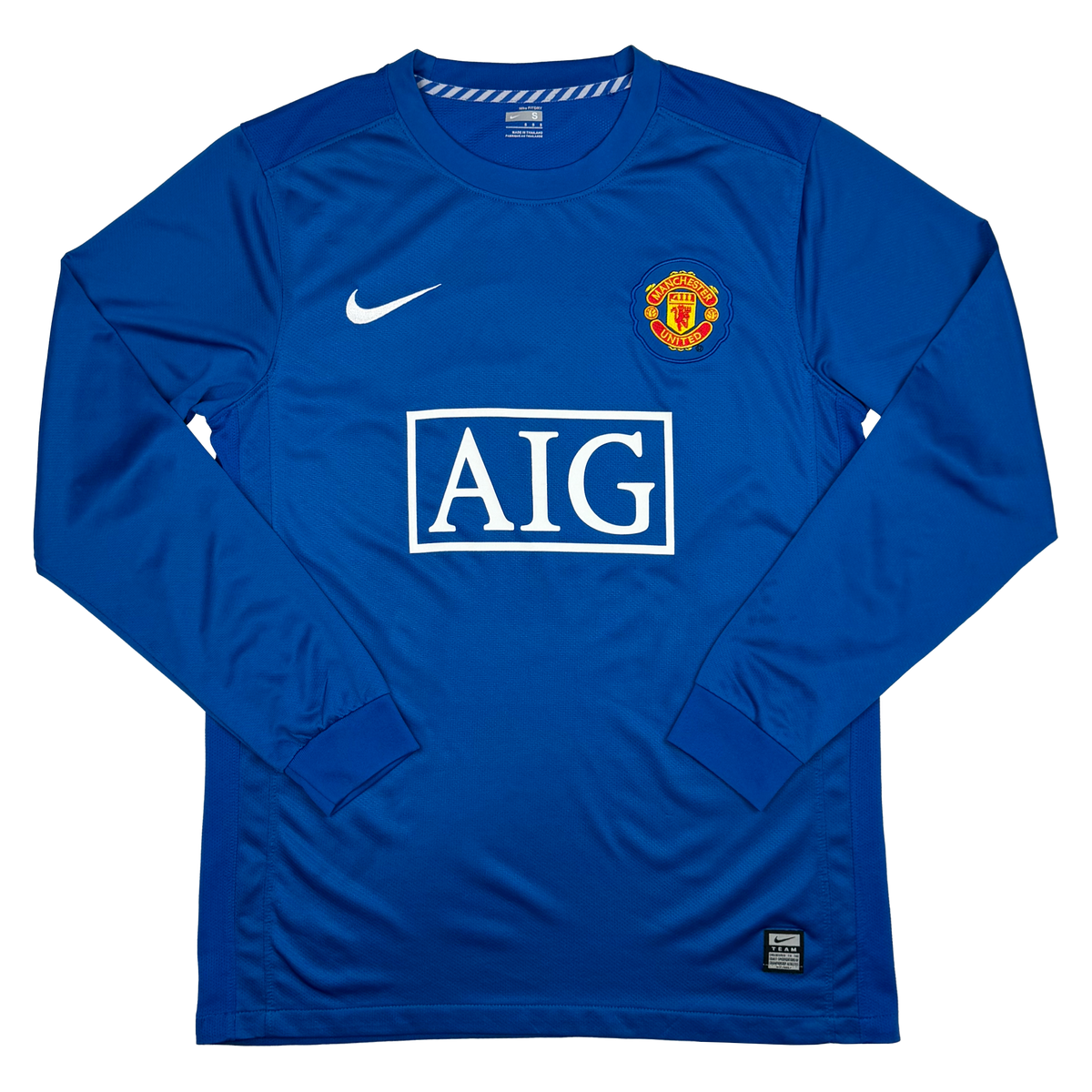 Manchester United Long-Sleeve Third Shirt (2008-09) | Small