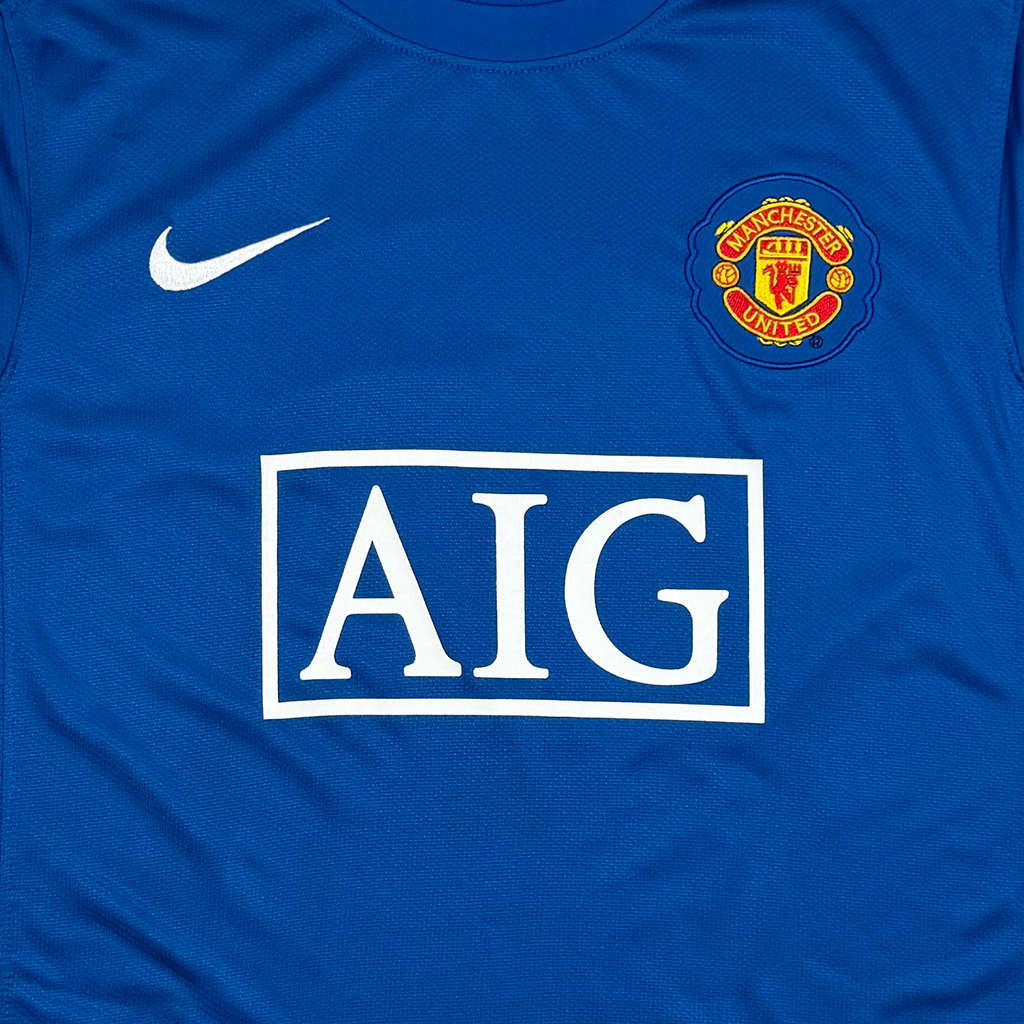 Manchester United Long-Sleeve Third Shirt (2008-09) | Small