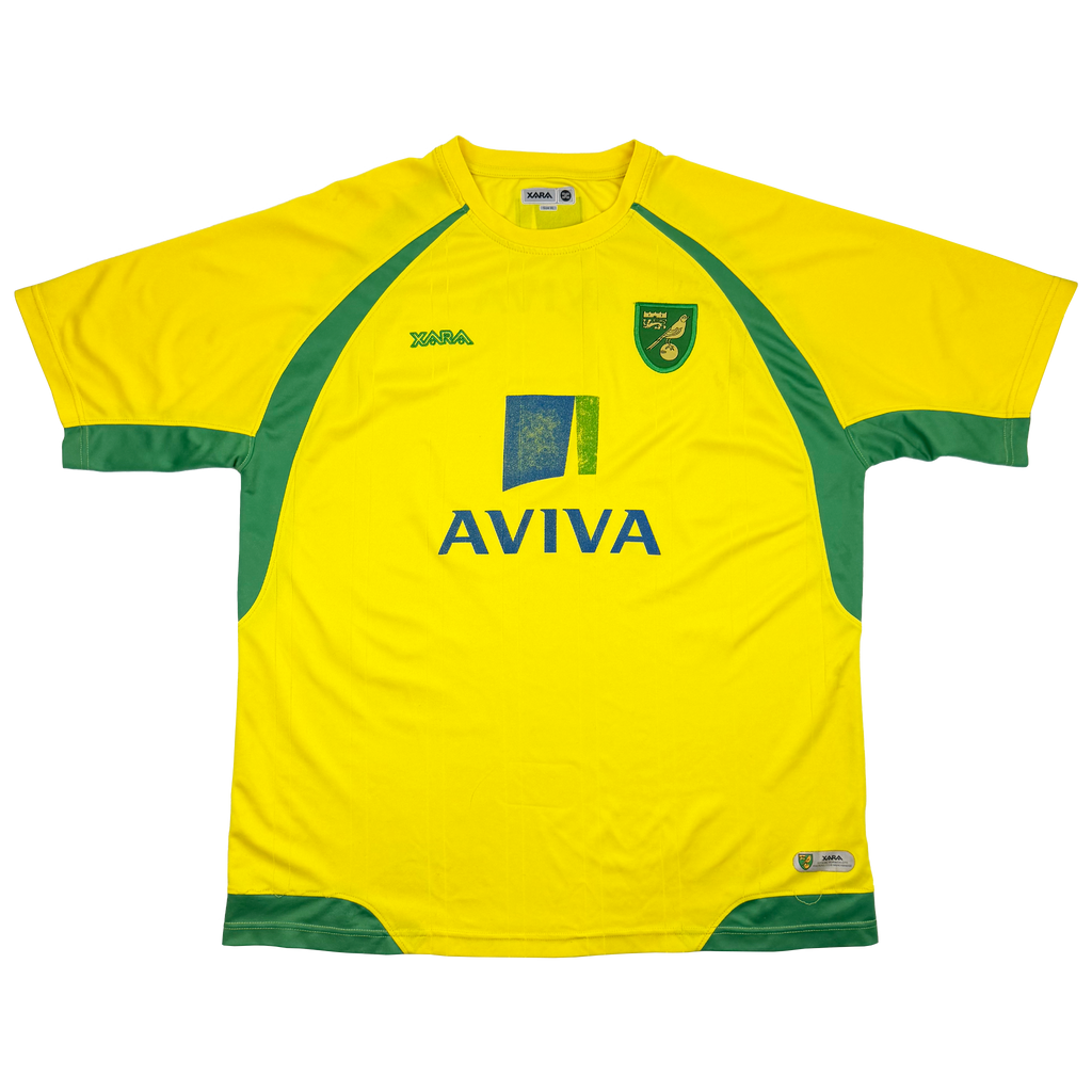 Norwich City Home Shirt (2010-11) | Extra Large