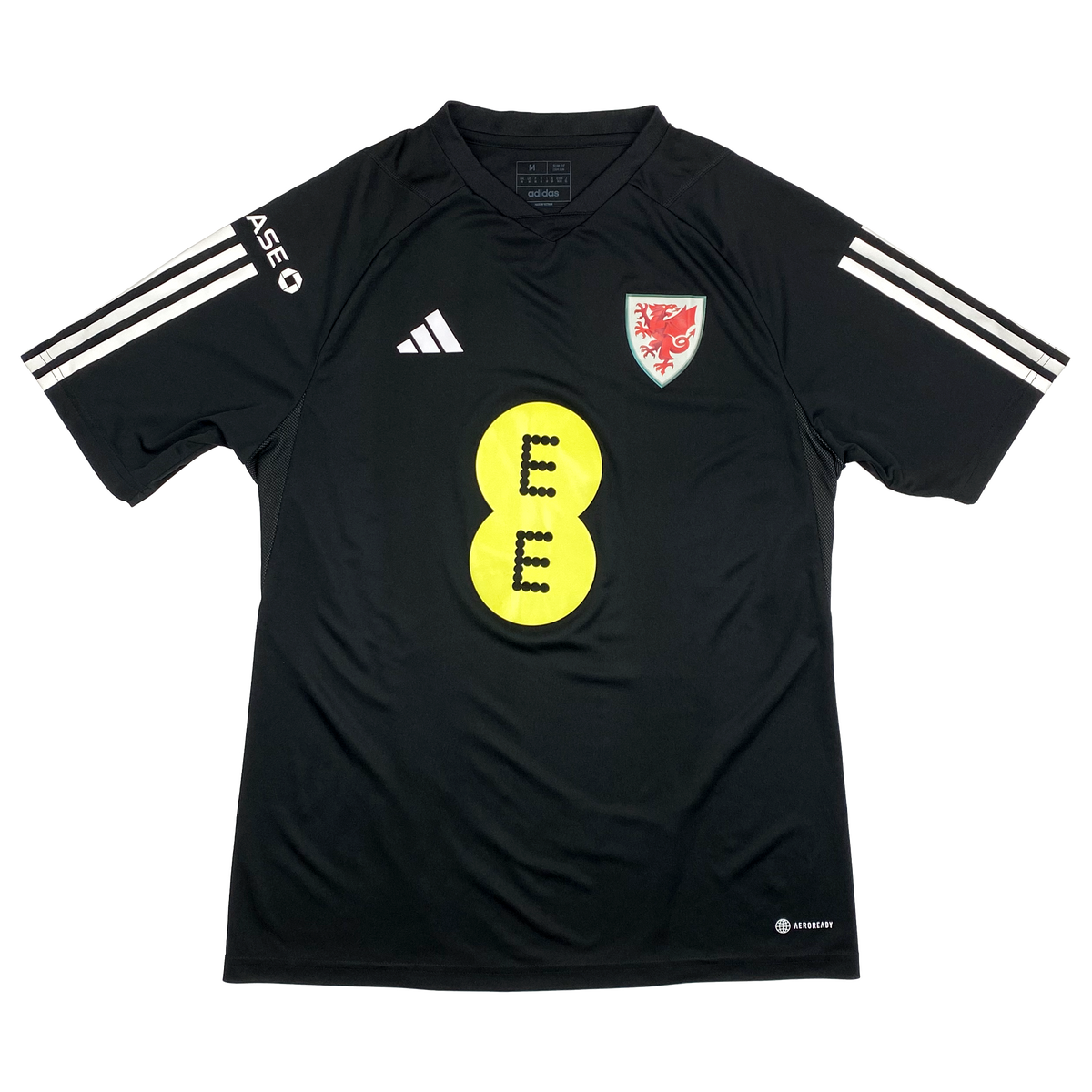 Wales Black Aeroready Training Shirt | Medium