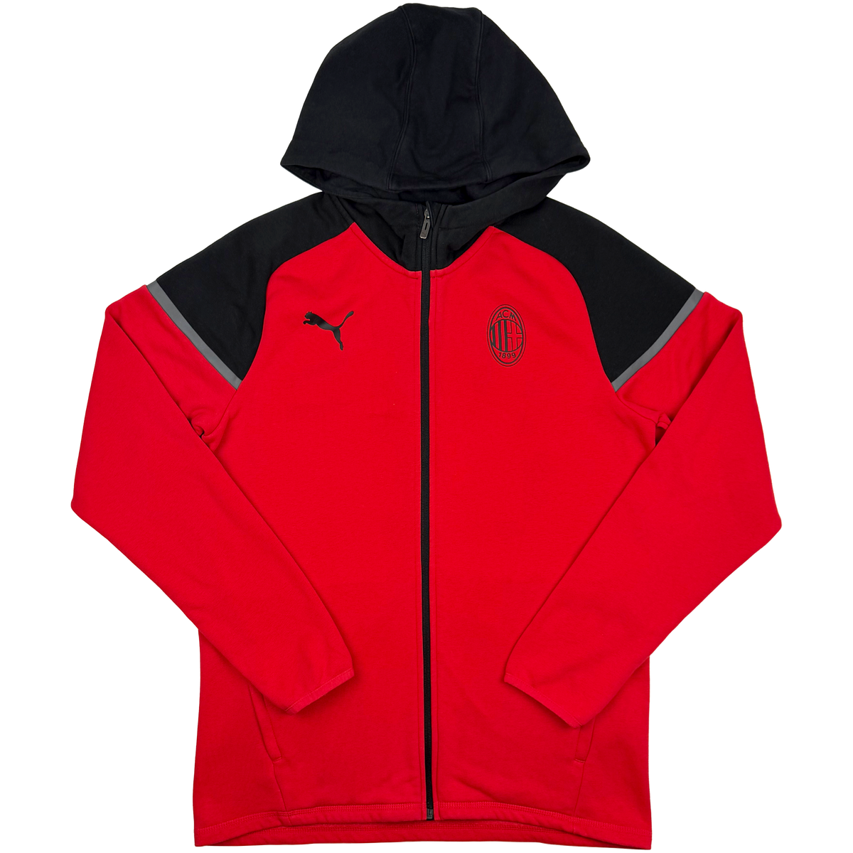 AC Milan Puma Casuals Hooded Jacket | Medium