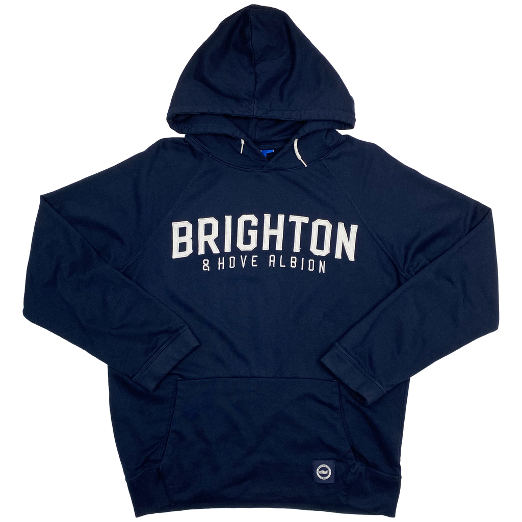 Brighton & Hove Albion Navy Blue Hoodie | Medium