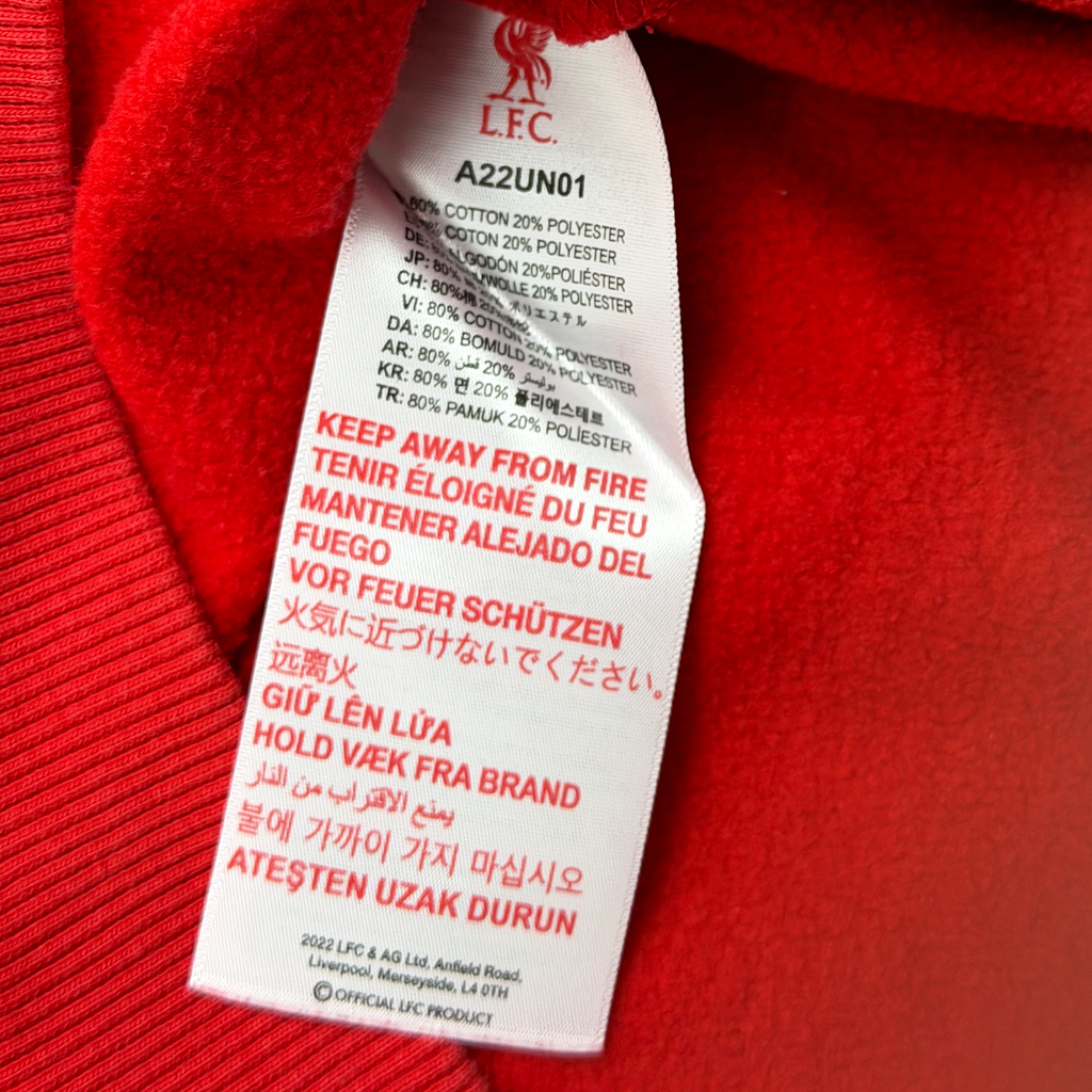 Liverpool Red Liverbird Hoodie | Medium