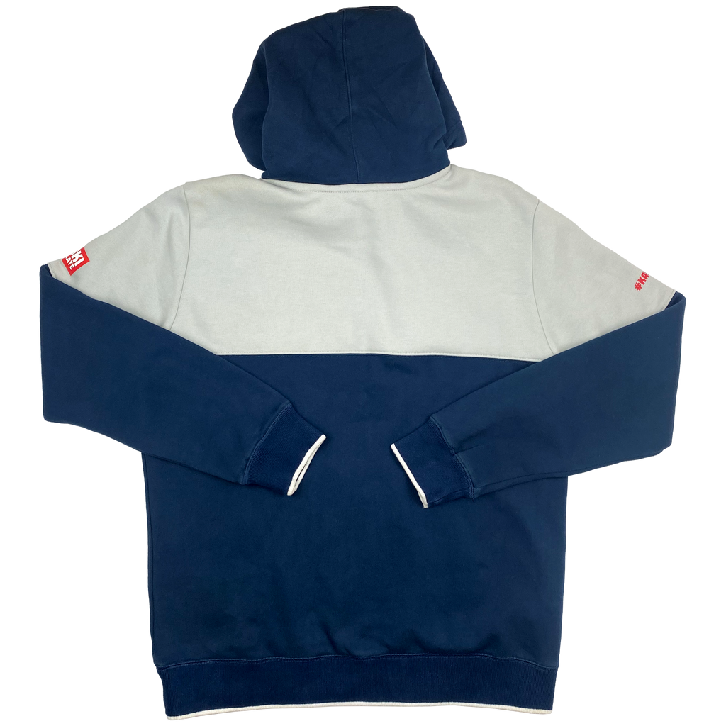 Millwall Navy and Grey Hoodie | XXL
