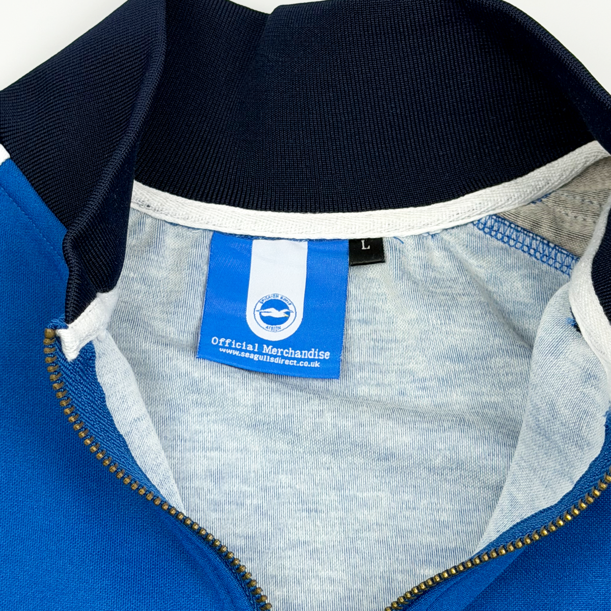 Brighton & Hove Albion Full-Zip Track Jacket | Large