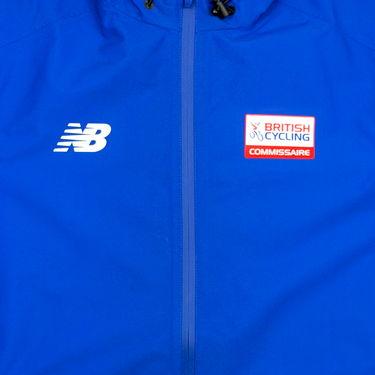 British Cycling Blue Commissaire Rain Jacket | Small