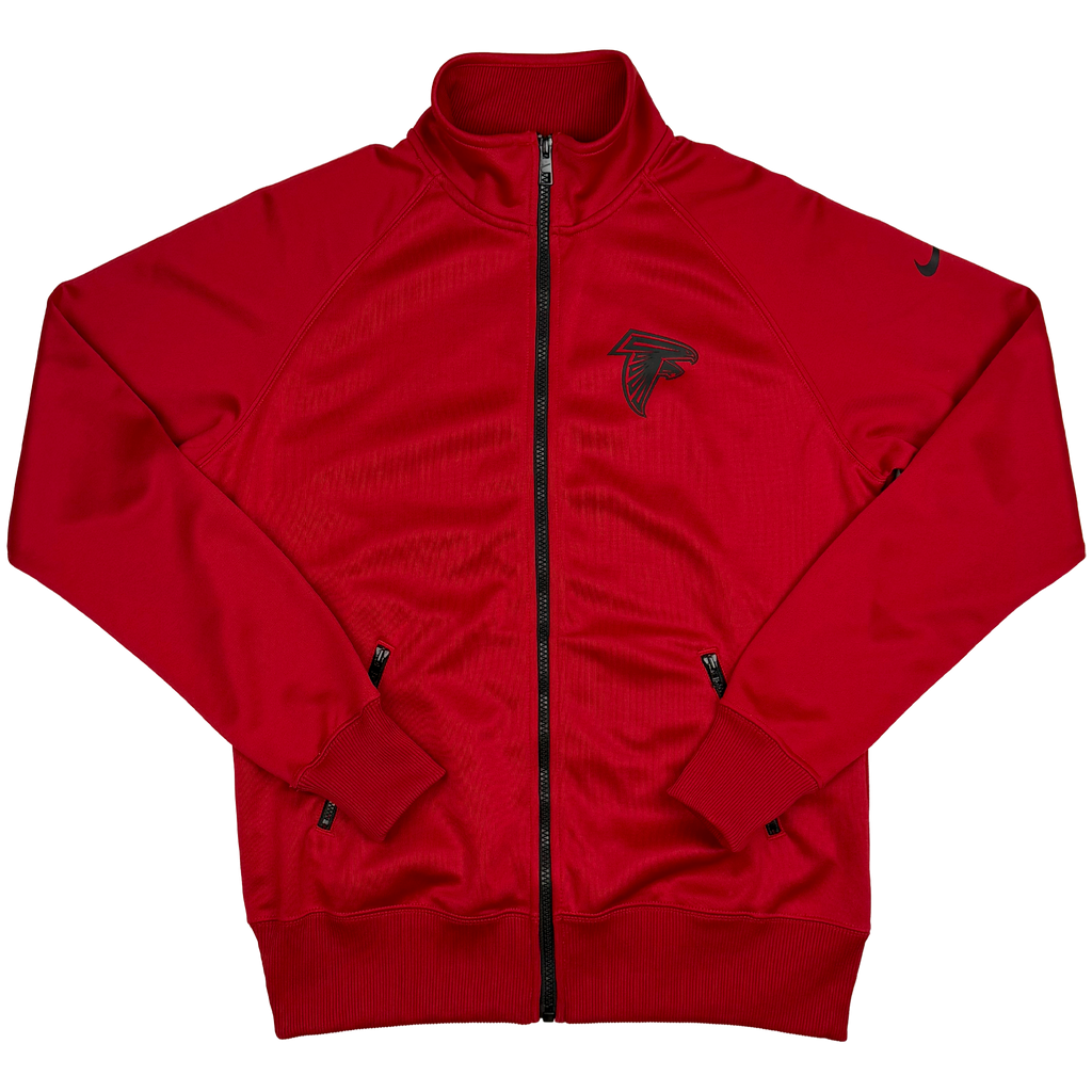 Atlanta Falcons Red Full-Zip Track Jacket | Women's Large