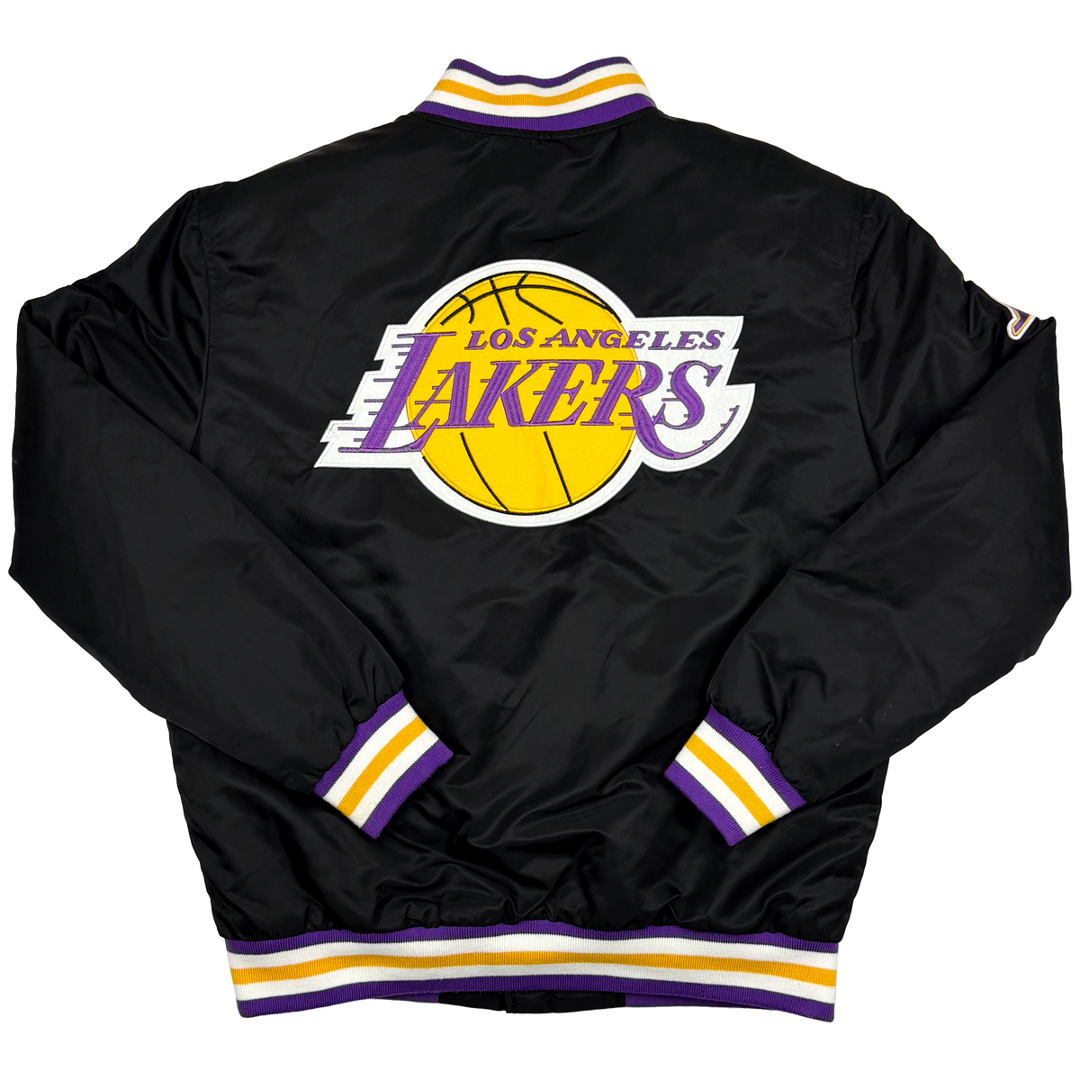 Los Angeles Lakers LeBron James Bomber Jacket | Small
