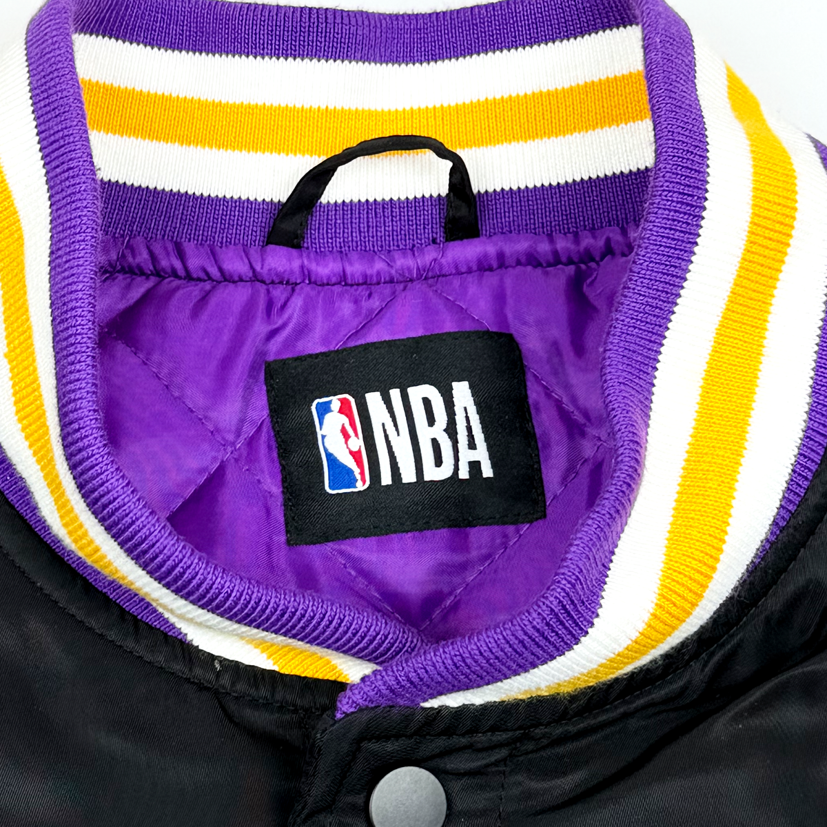 Los Angeles Lakers LeBron James Bomber Jacket | Small