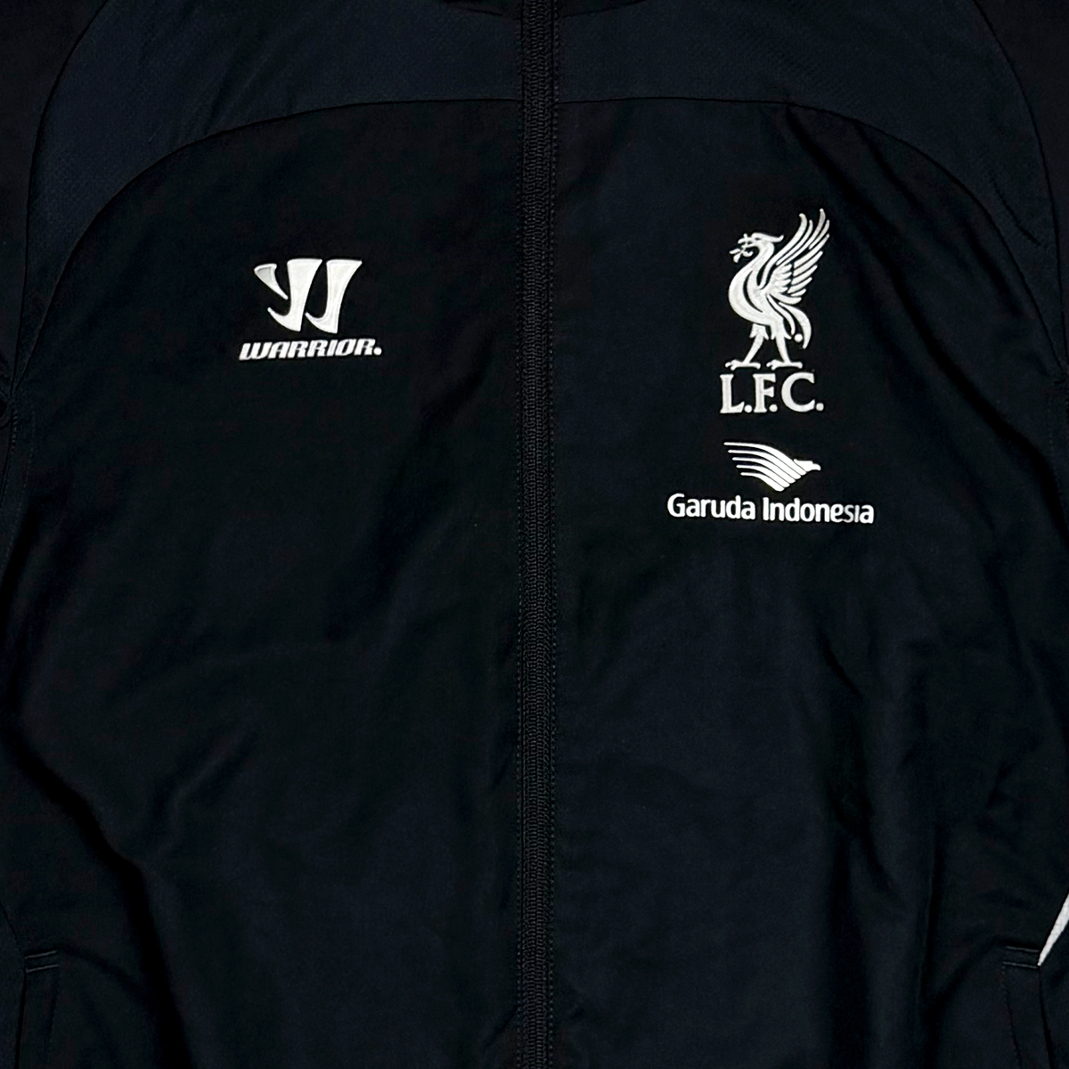 Liverpool Black Full-Zip Training Jacket (2014-15) | 10-11 Years
