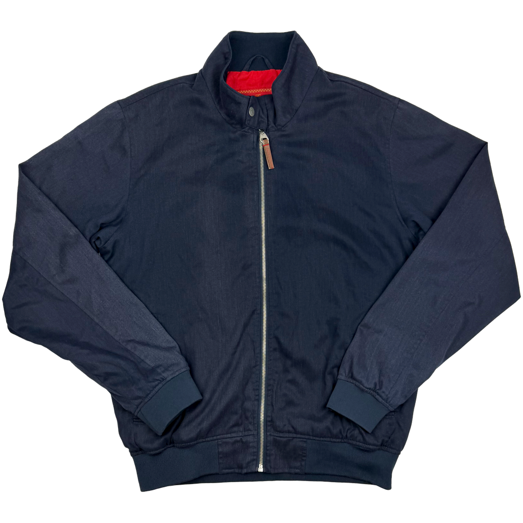 Liverpool Harrington Jacket Navy Blue | Medium