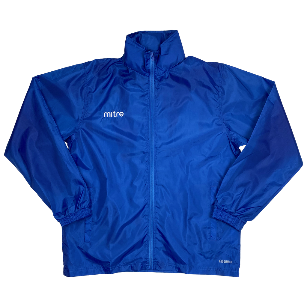 Mitre Edge Blue Rain Jacket | Medium