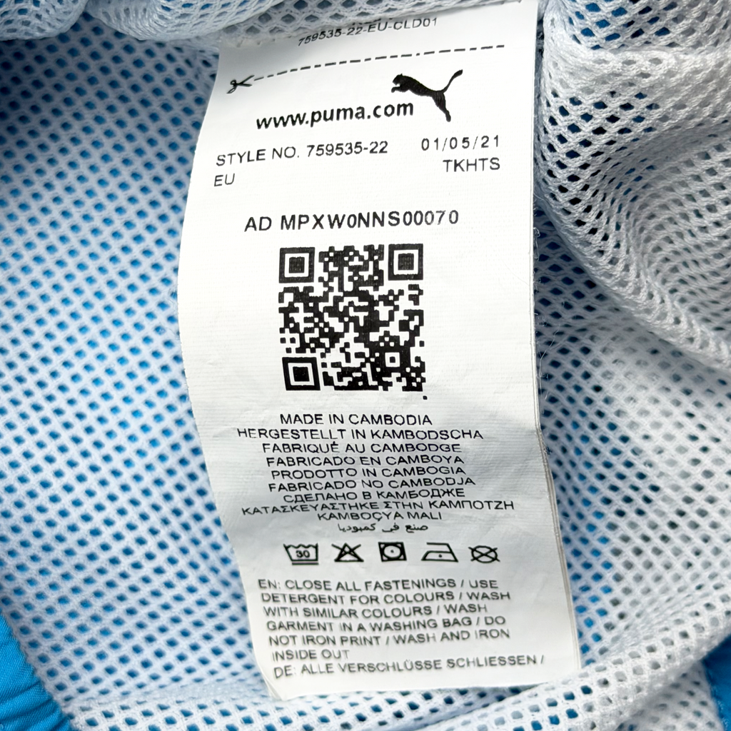 Olympique Marseille Pre-Match Track Jacket (2021-22) | Small