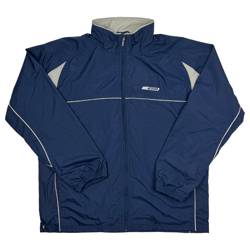 Navy Blue Reebok Shell Windbreaker | Large