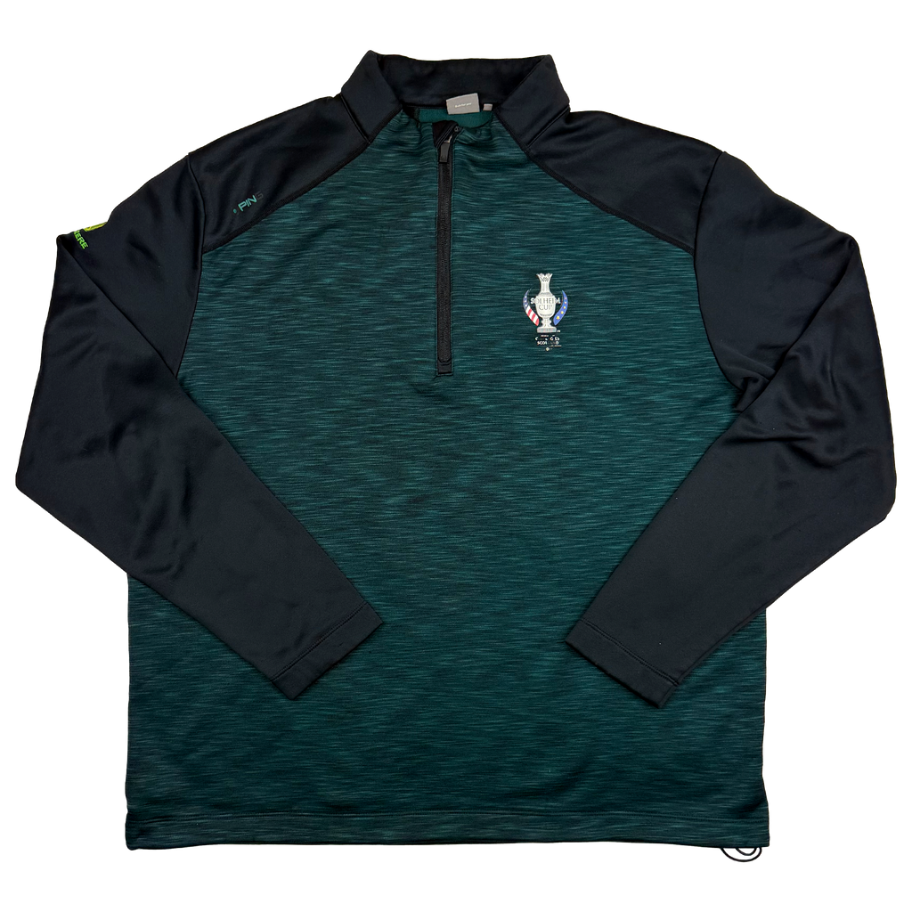 Solheim Cup 2019 Green and Black Quarter-Zip | Women's XXL