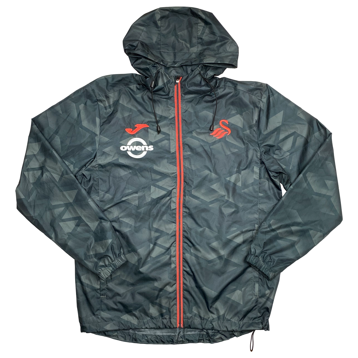 Swansea City Grey Rain Coat | Small