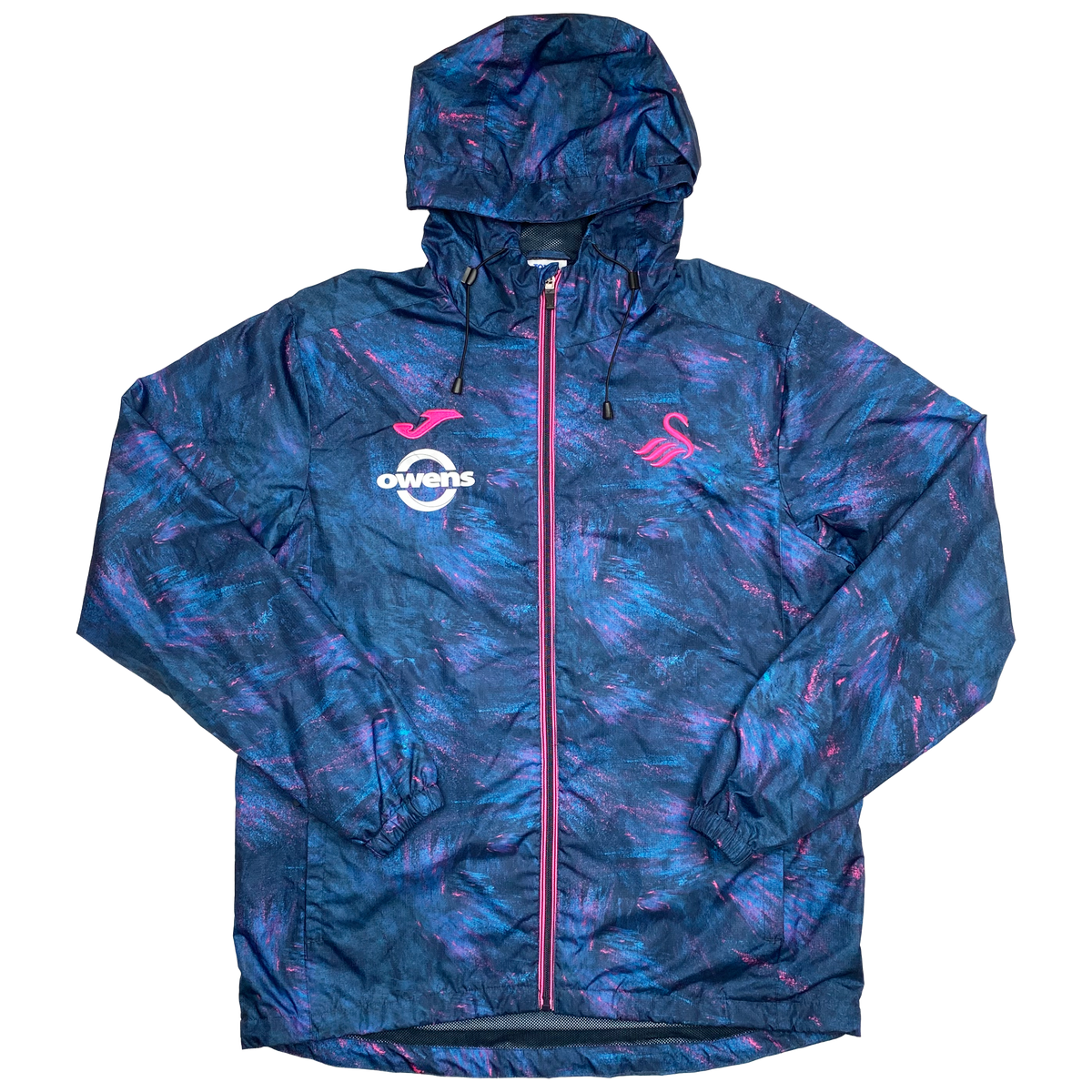 Swansea City Navy & Pink Rain Coat | Small