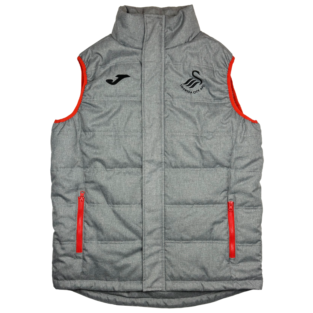 Swansea City Grey Training Vest (2020-21) | Medium