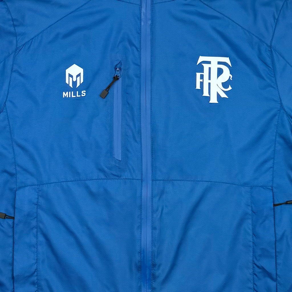 Tranmere Rovers Blue Windbreaker | Medium
