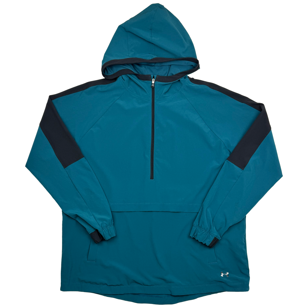 Under Armour Teal Hydrofuge Storm Anorak Jacket | Medium