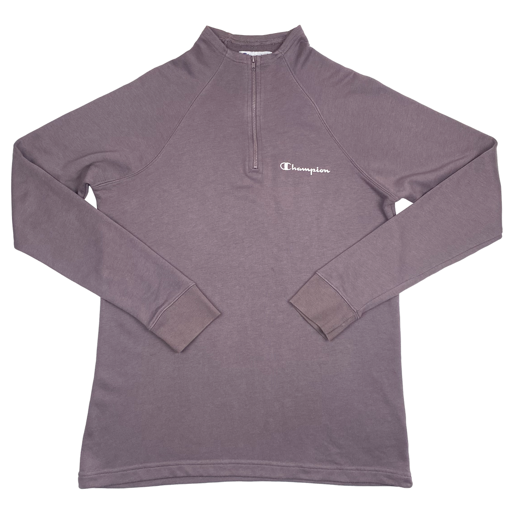Champion Quarter-Zip Top Mauve | Women's Large