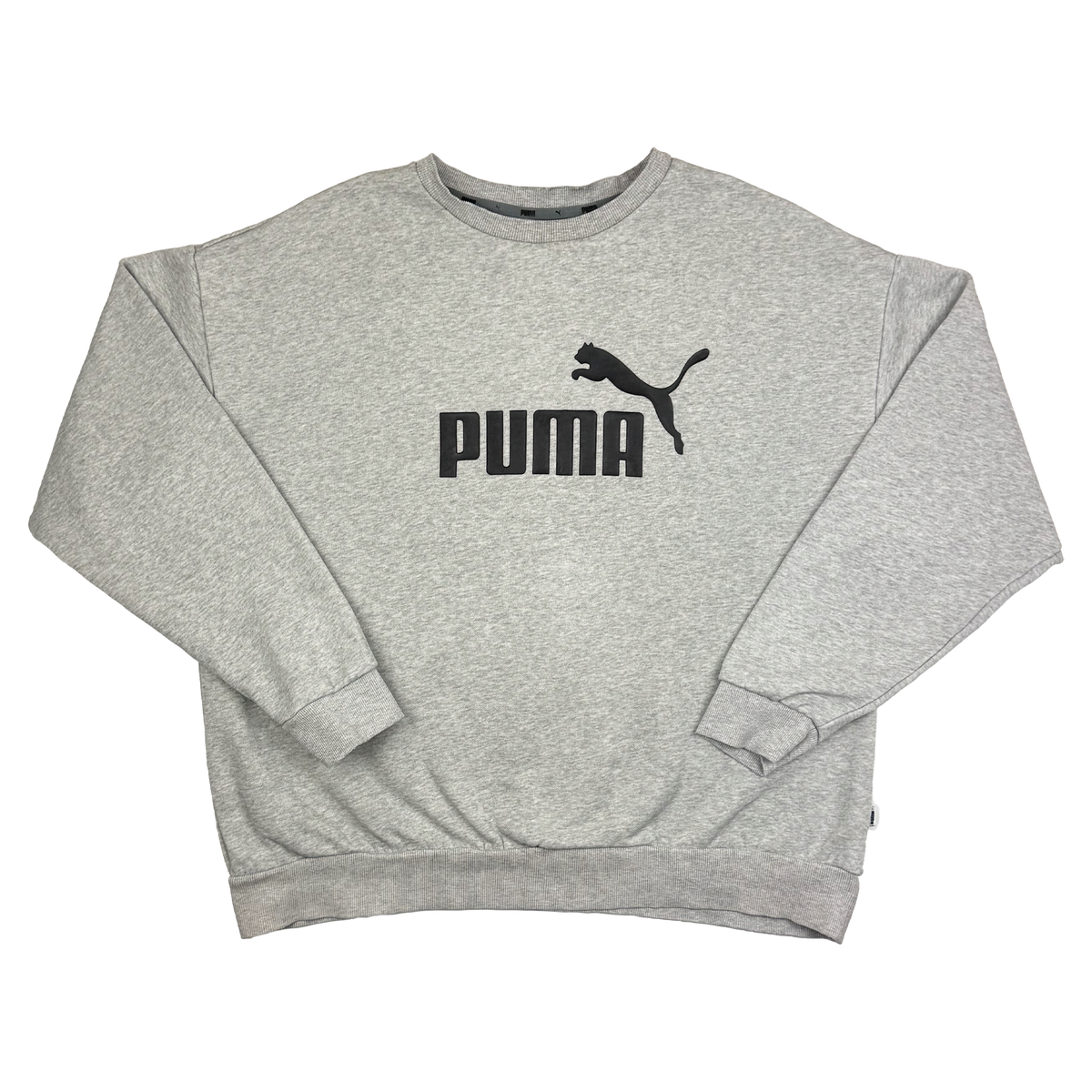 Puma Grey Logo Sweatshirt | Women's XXL