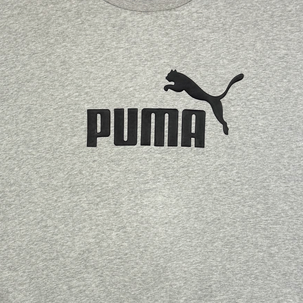 Puma Grey Logo Sweatshirt | Women's XXL