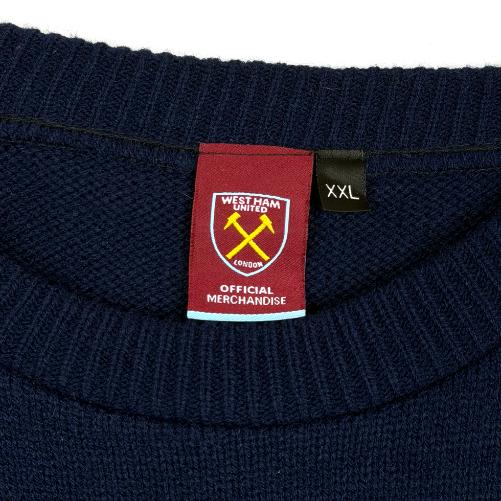 West Ham United Hammers Ho! Ho! Ho! Christmas Jumper | XXL