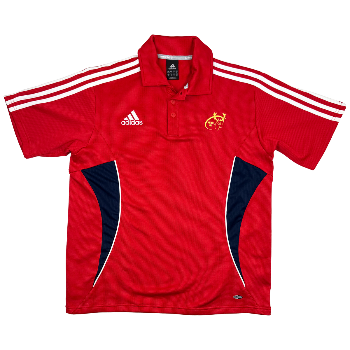 Munster Rugby Red Polo Shirt (2007-08) | Small