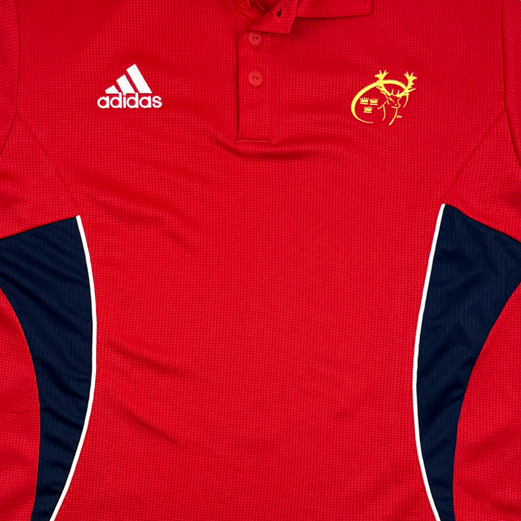 Munster Rugby Red Polo Shirt (2007-08) | Small