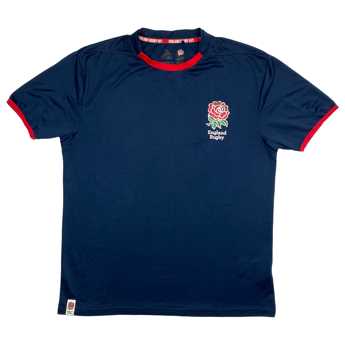 Navy Blue England Rugby Training Shirt | Medium