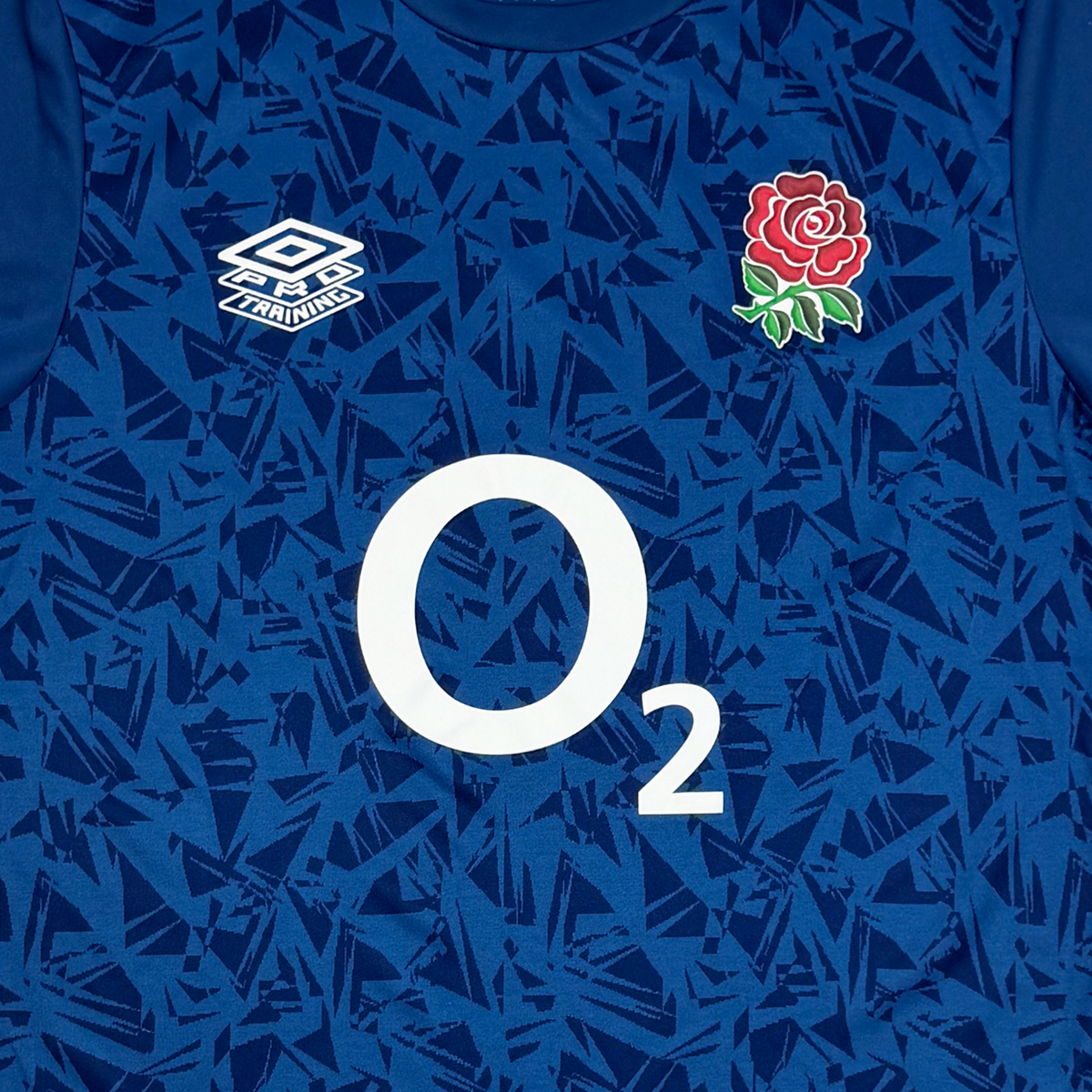 England Rugby Union Umbro Pro Training Shirt Blue | Medium