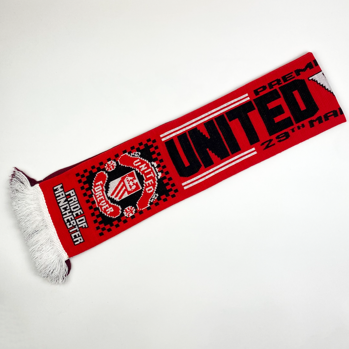 Manchester United vs Aston Villa 2014 Half-and-Half Scarf