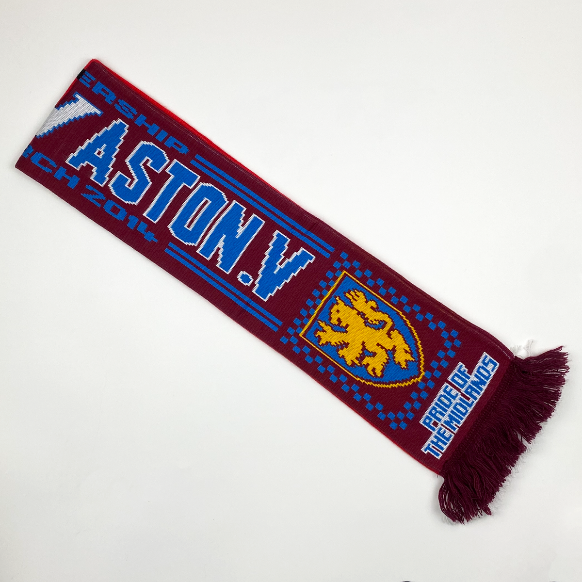 Manchester United vs Aston Villa 2014 Half-and-Half Scarf