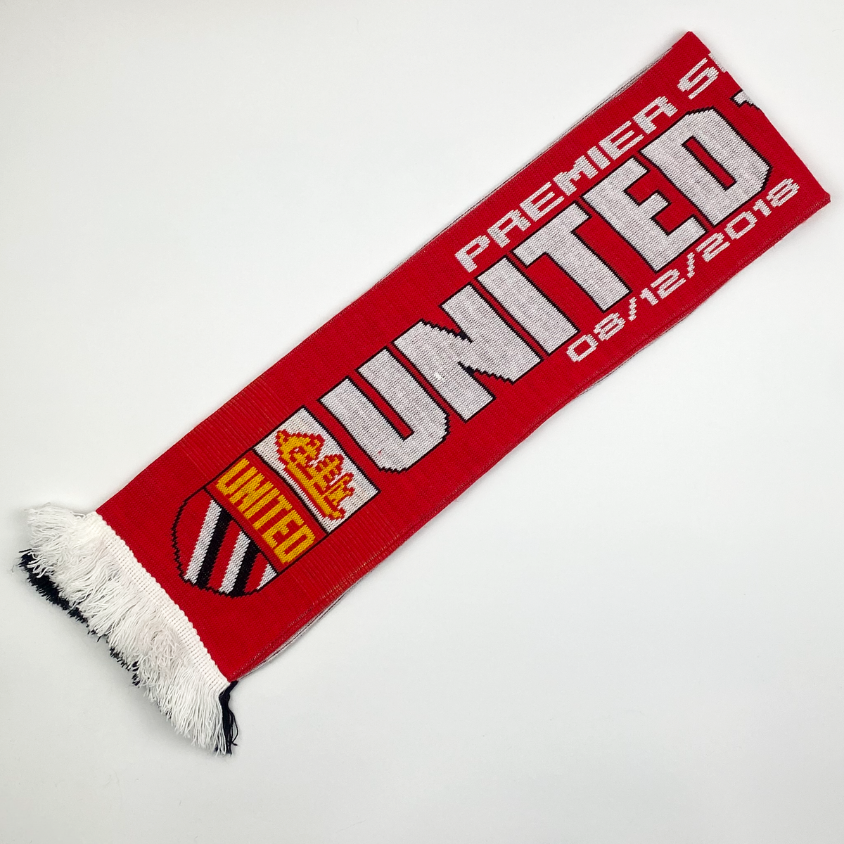 Manchester United vs Fulham Half-and-Half Scarf (2018)
